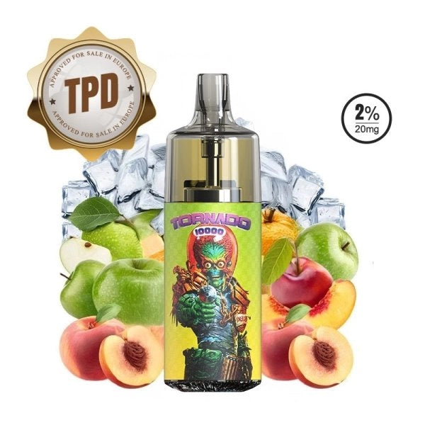 Puff Tornado 10000 TPD légal 2%Nic