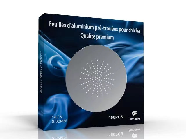 Aluminium perforé pour chicha