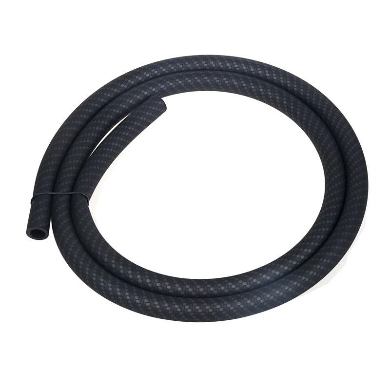 Tuyau silicone Carbone noir